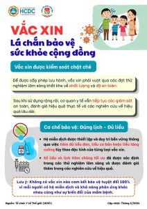 Vắc xin - Lá chắn bảo vệ sức khỏe cộng đồng